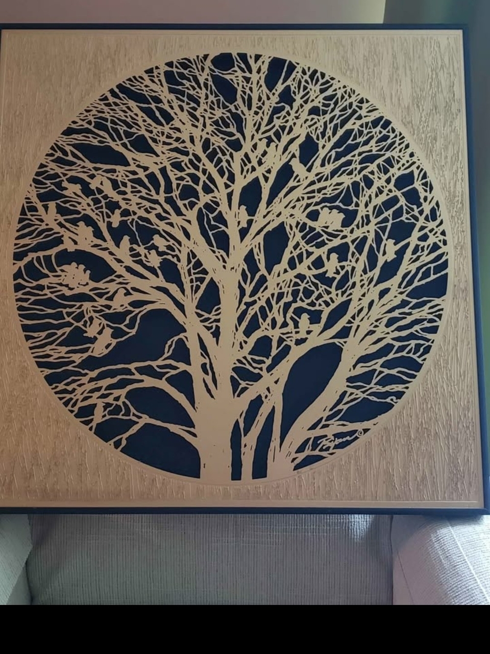 Brass Laser Cut Art